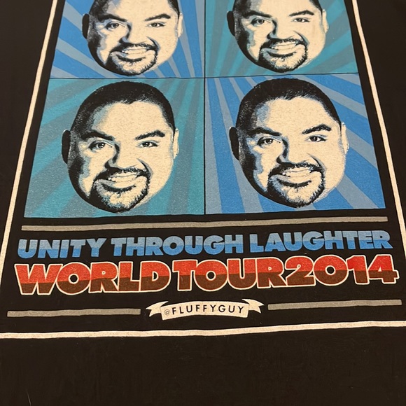 GABRIEL IGLESIAS  “FLUFFY “ 2014  tour T shirt size LARGE - Picture 3 of 10